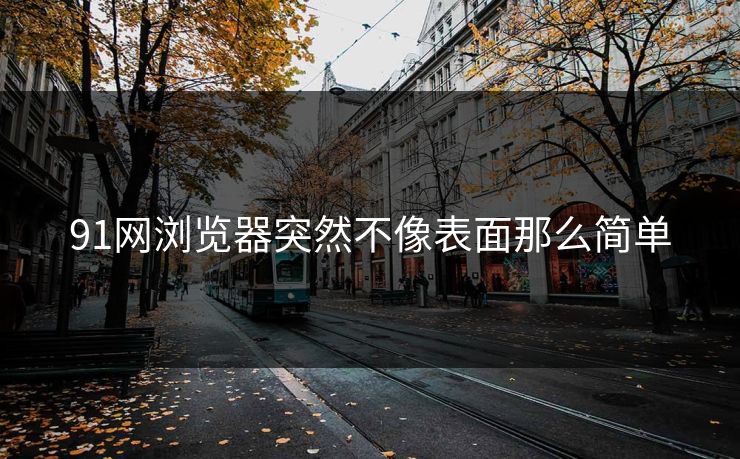 91网浏览器突然不像表面那么简单